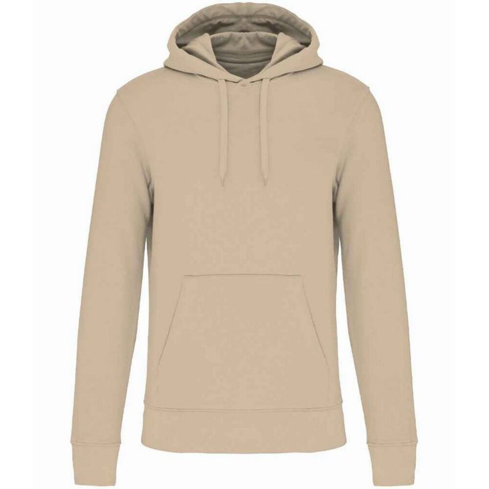 Kariban Mens Eco Friendly Hoodie / Light Sand
